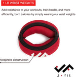 Champion Sports JFIT Non-Adjustable Wrist Weights - Pair
