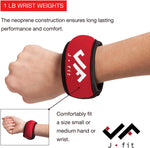 Champion Sports JFIT Non-Adjustable Wrist Weights - Pair