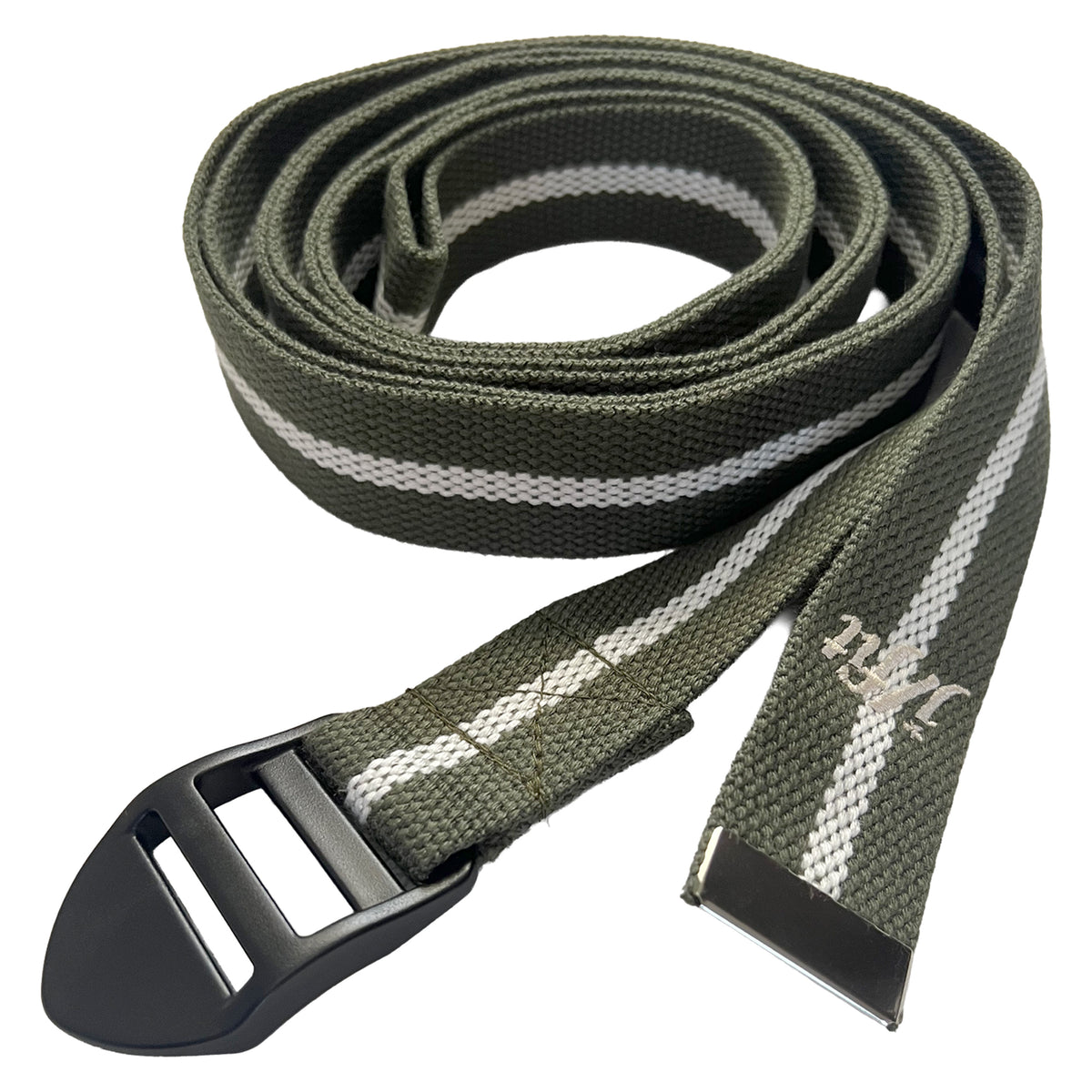 Champion Sports JFIT Yoga Strap - 10' (Green/White)