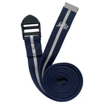 Champion Sports JFIT Yoga Strap - 8' (Navy/Cream)