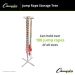 Champion Sports Jump Rope Storage Tree