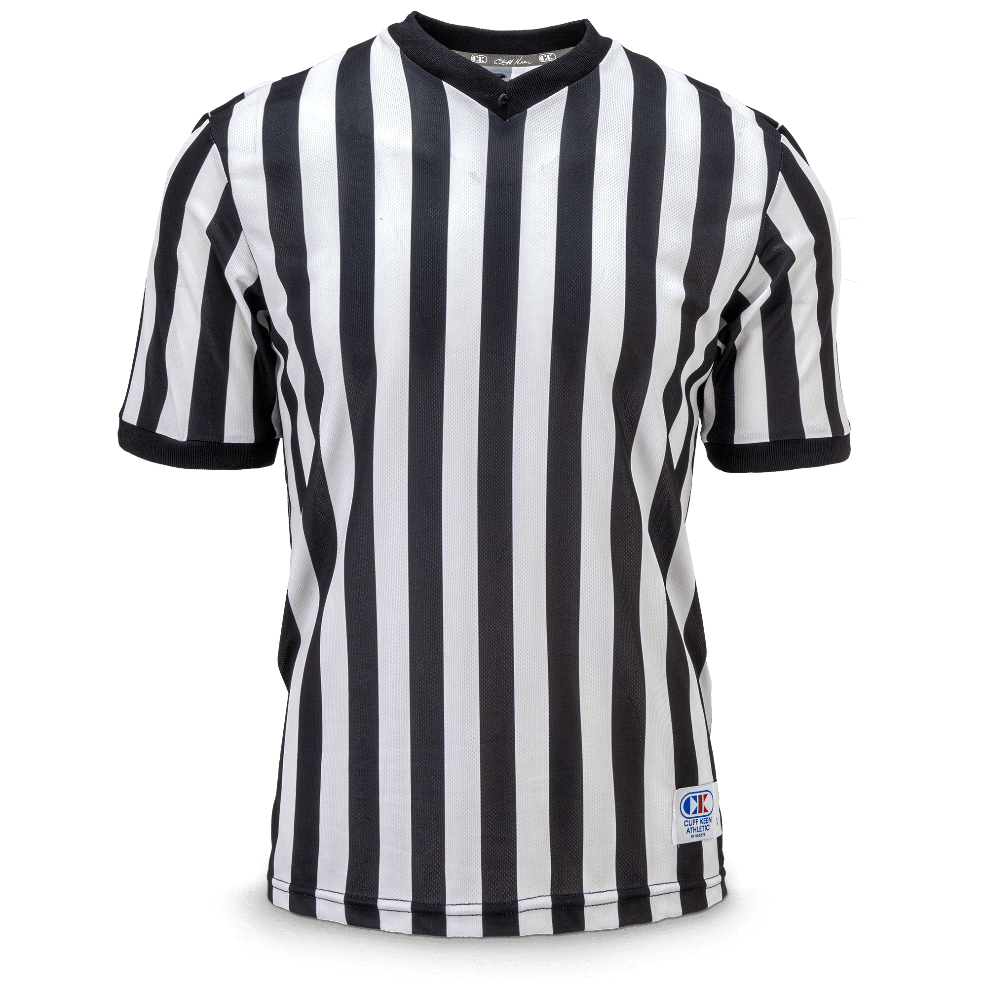 Cliff Keen MXS Ultra-Mesh V-Neck Basketball Officials Shirt Extra Length