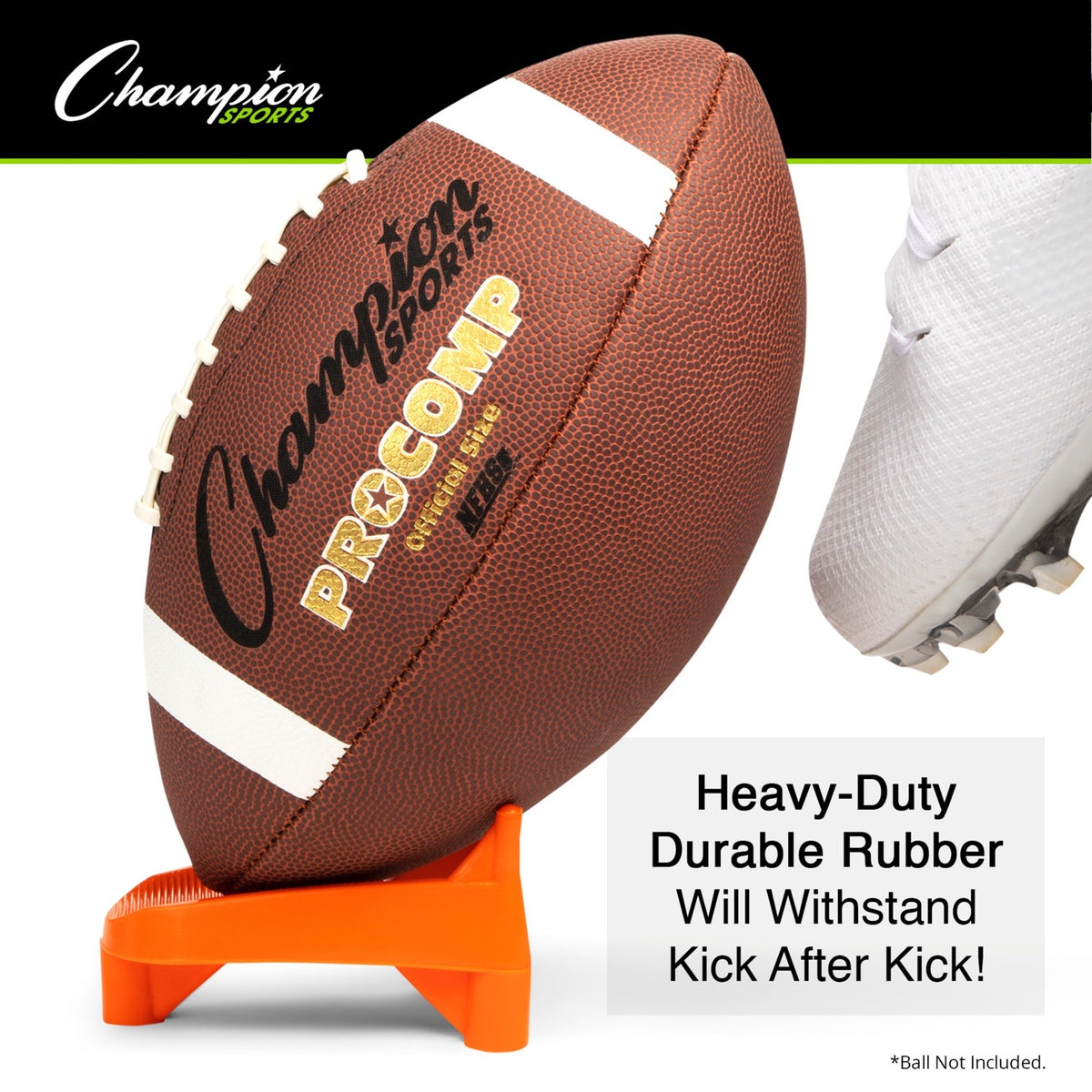 Champion Sports Rubber Kicking Tee