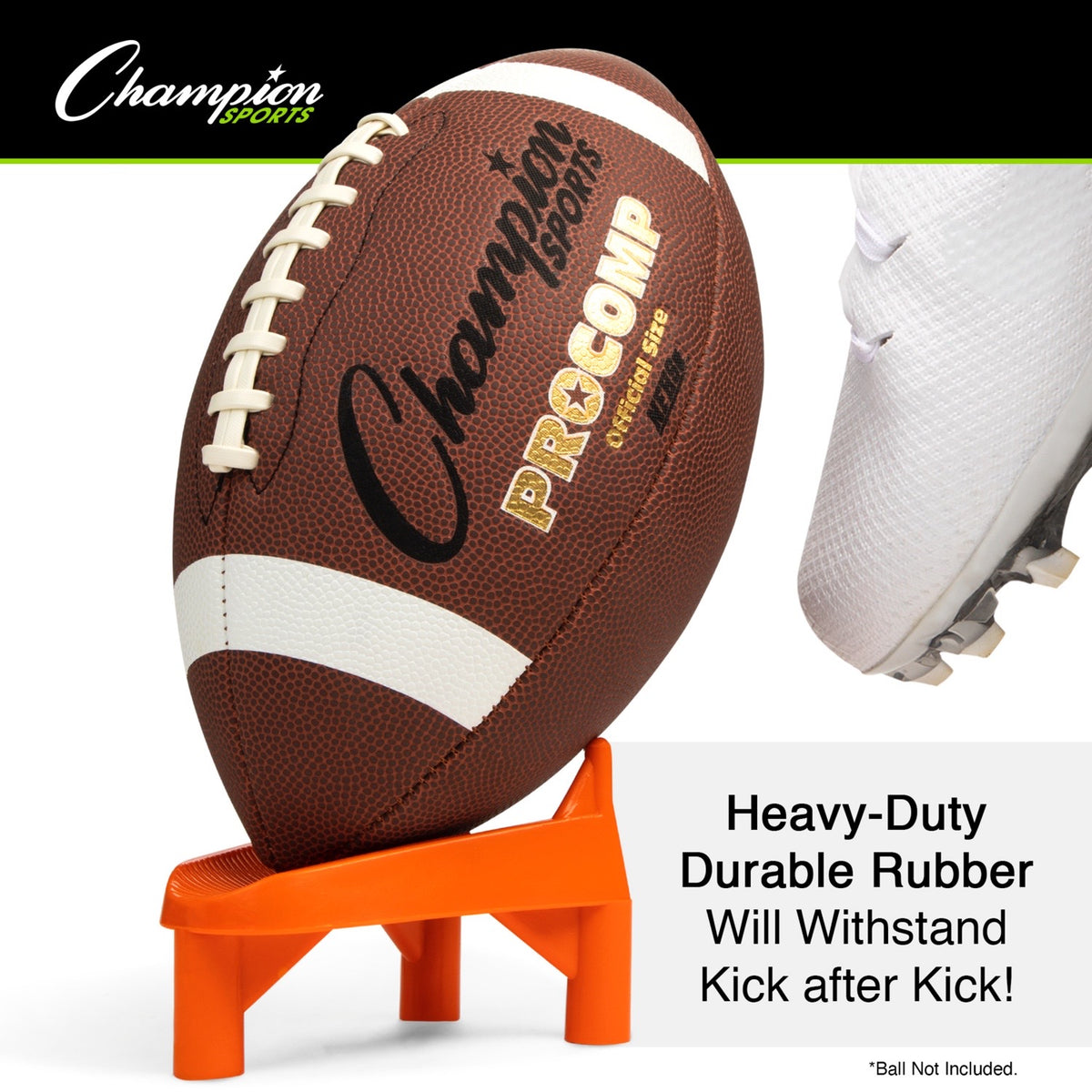 Champion Sports Rubber Kicking Tee