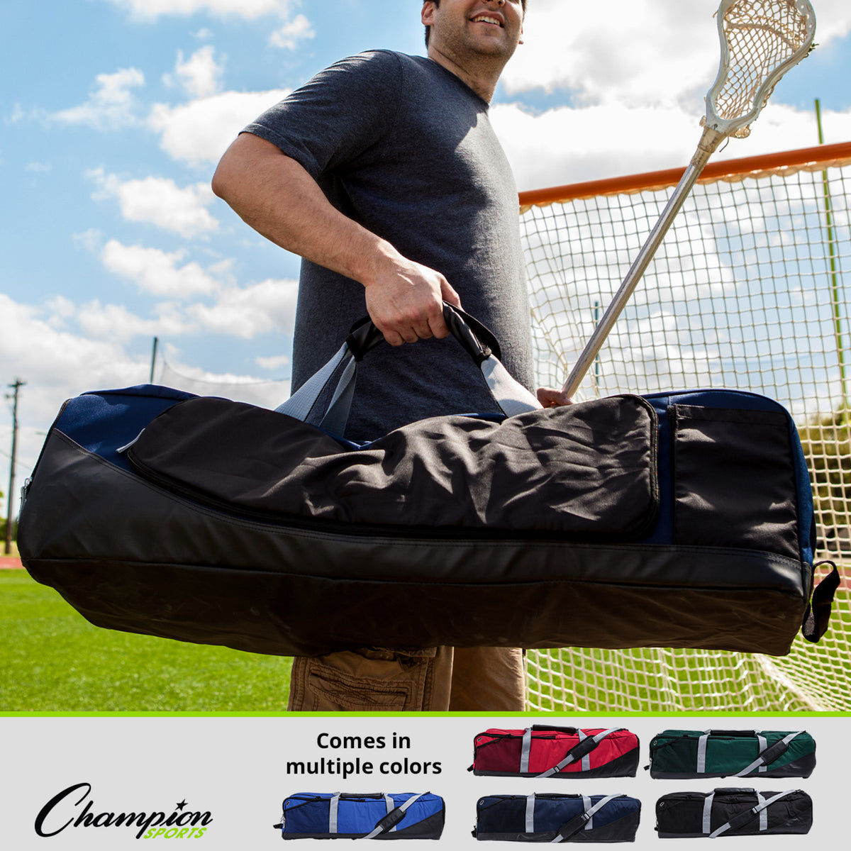 Champion Sports Lacrosse Equipment Bag