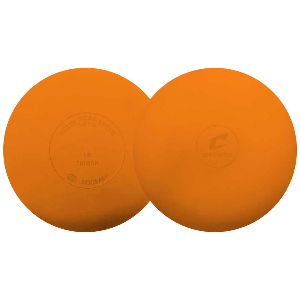 Champro NOCSAE Lacrosse Balls - Orange
