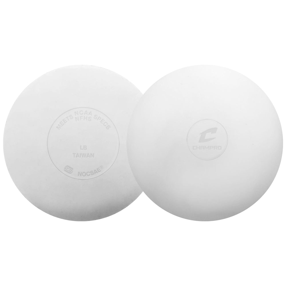 Champro NOCSAE Lacrosse Balls - White