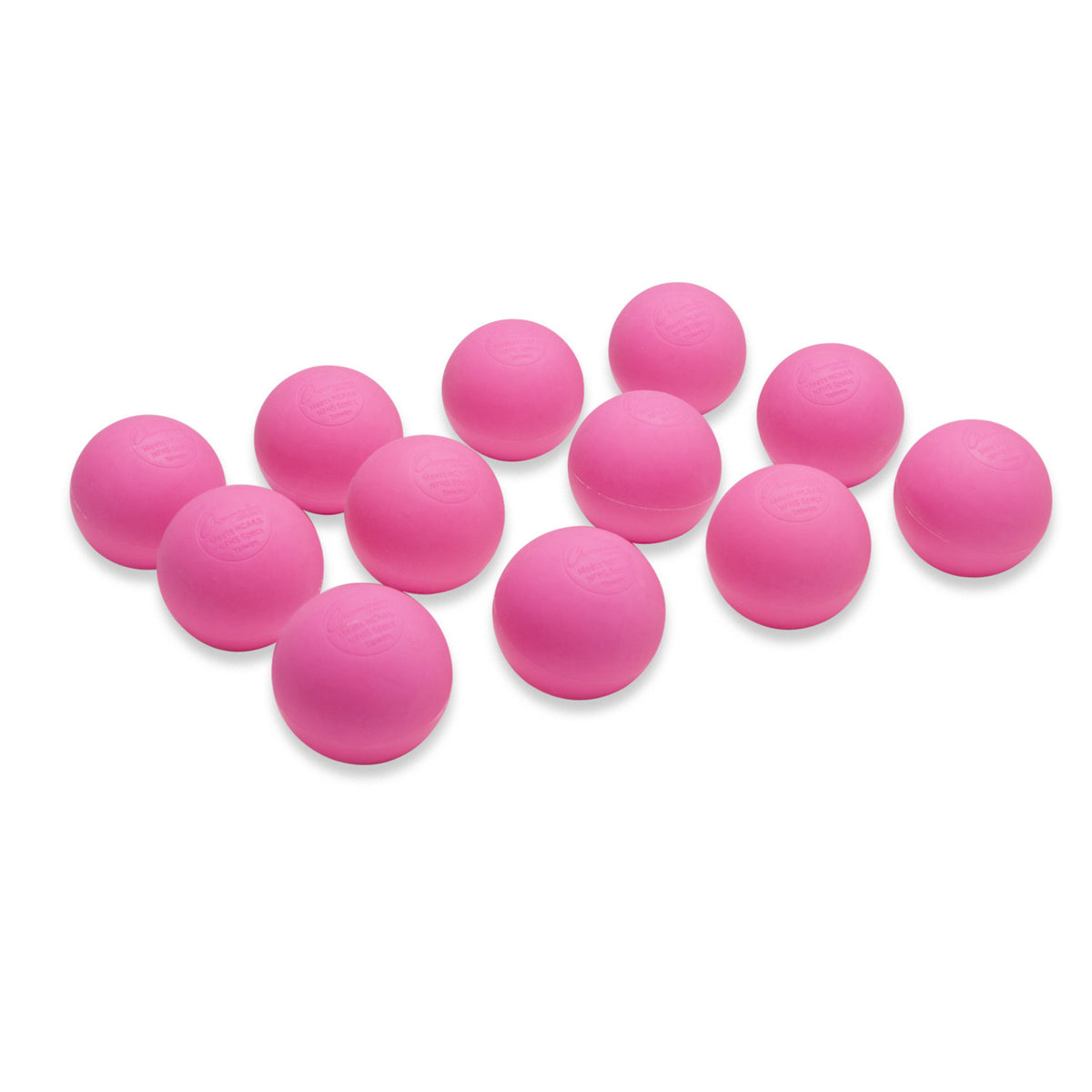 Champion Sports NCAA/NFHS Lacrosse Balls - Dozen - Pink