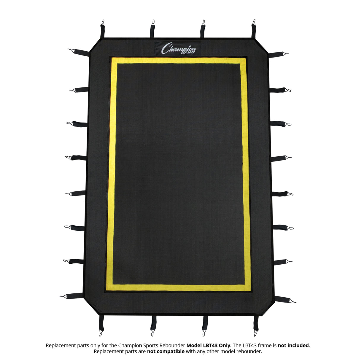 Champion Sports LBT43 Lacrosse Rebounder Replacement Target and Springs