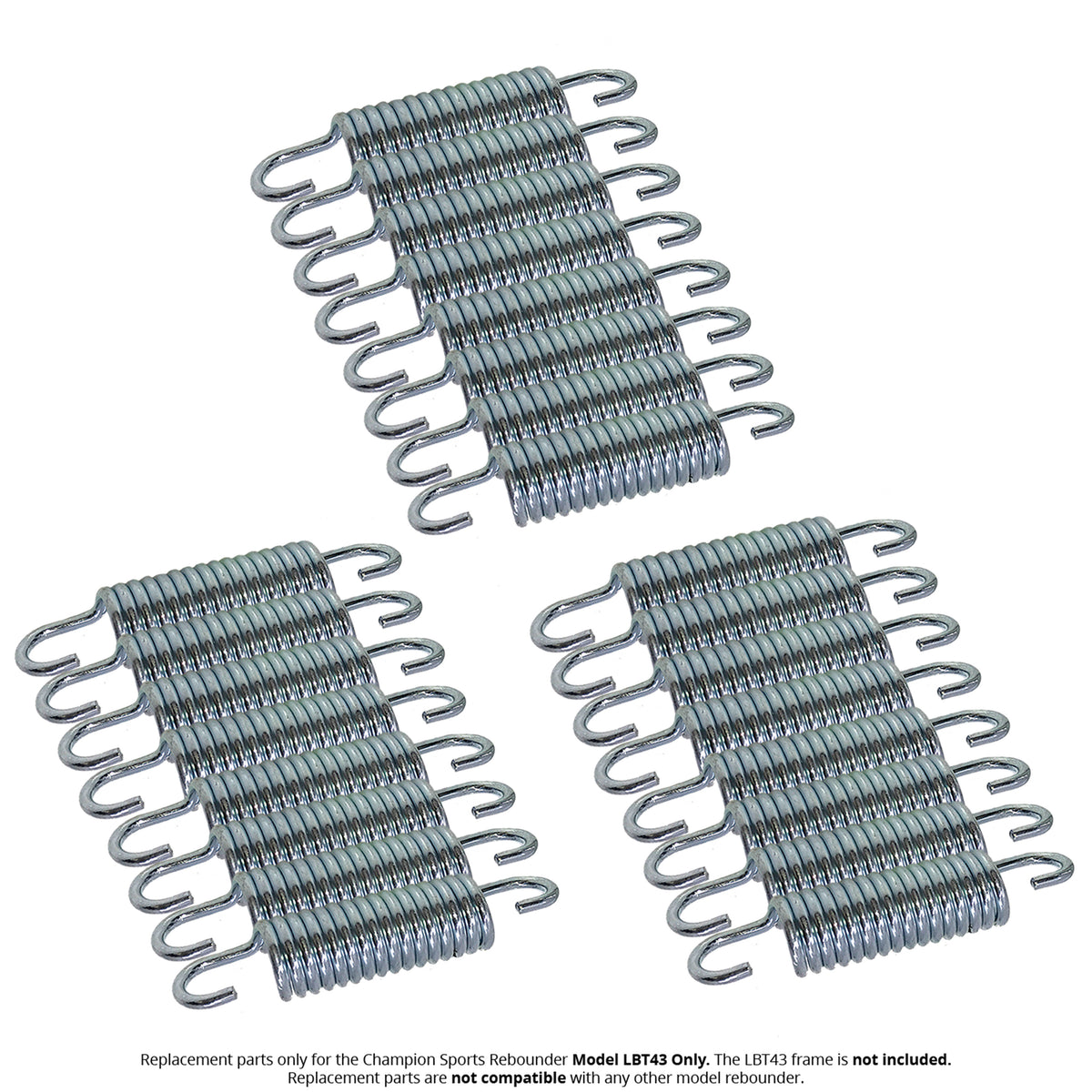 Champion Sports LBT43 Lacrosse Rebounder Replacement Target and Springs