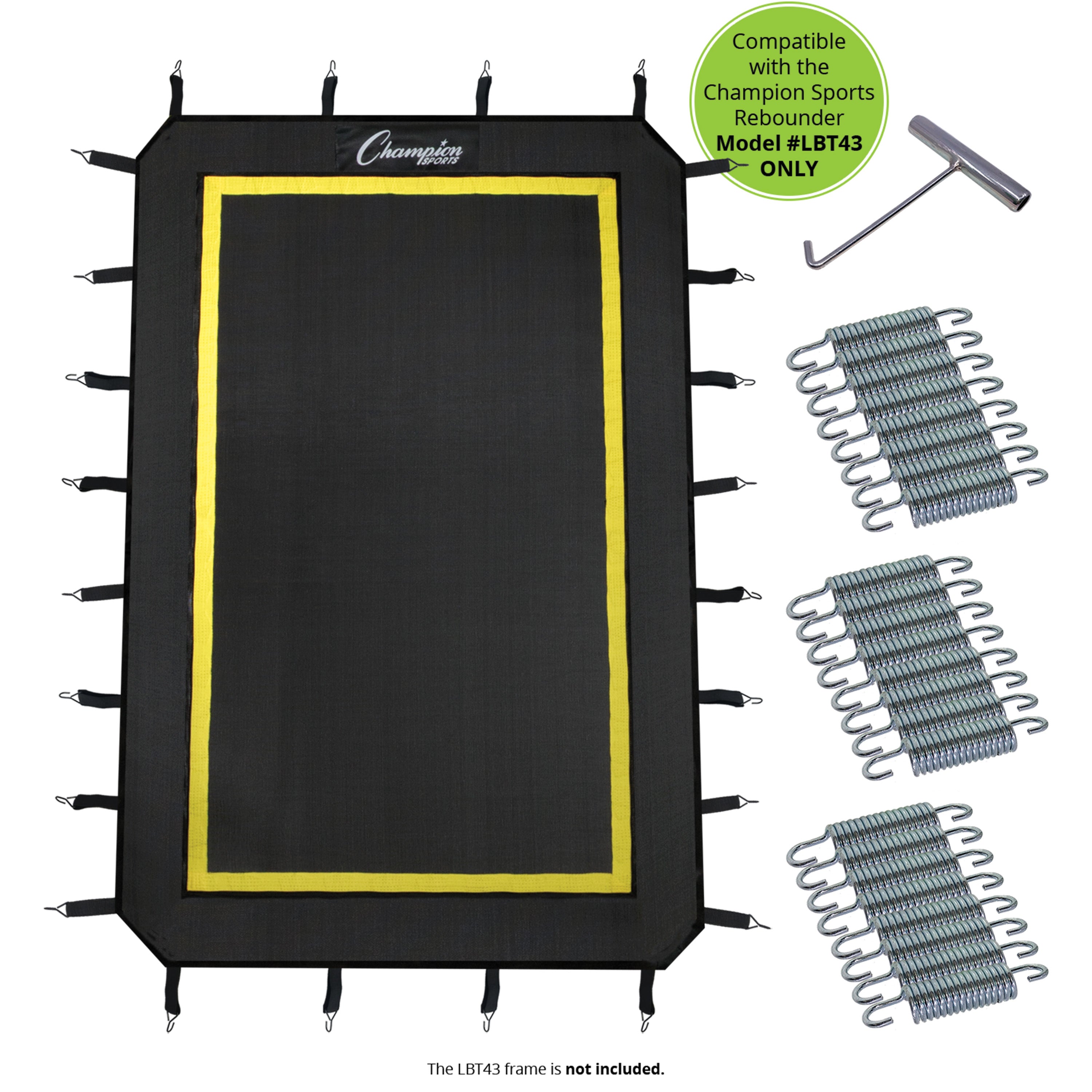 Champion Sports LBT43 Lacrosse Rebounder Replacement Target and Springs