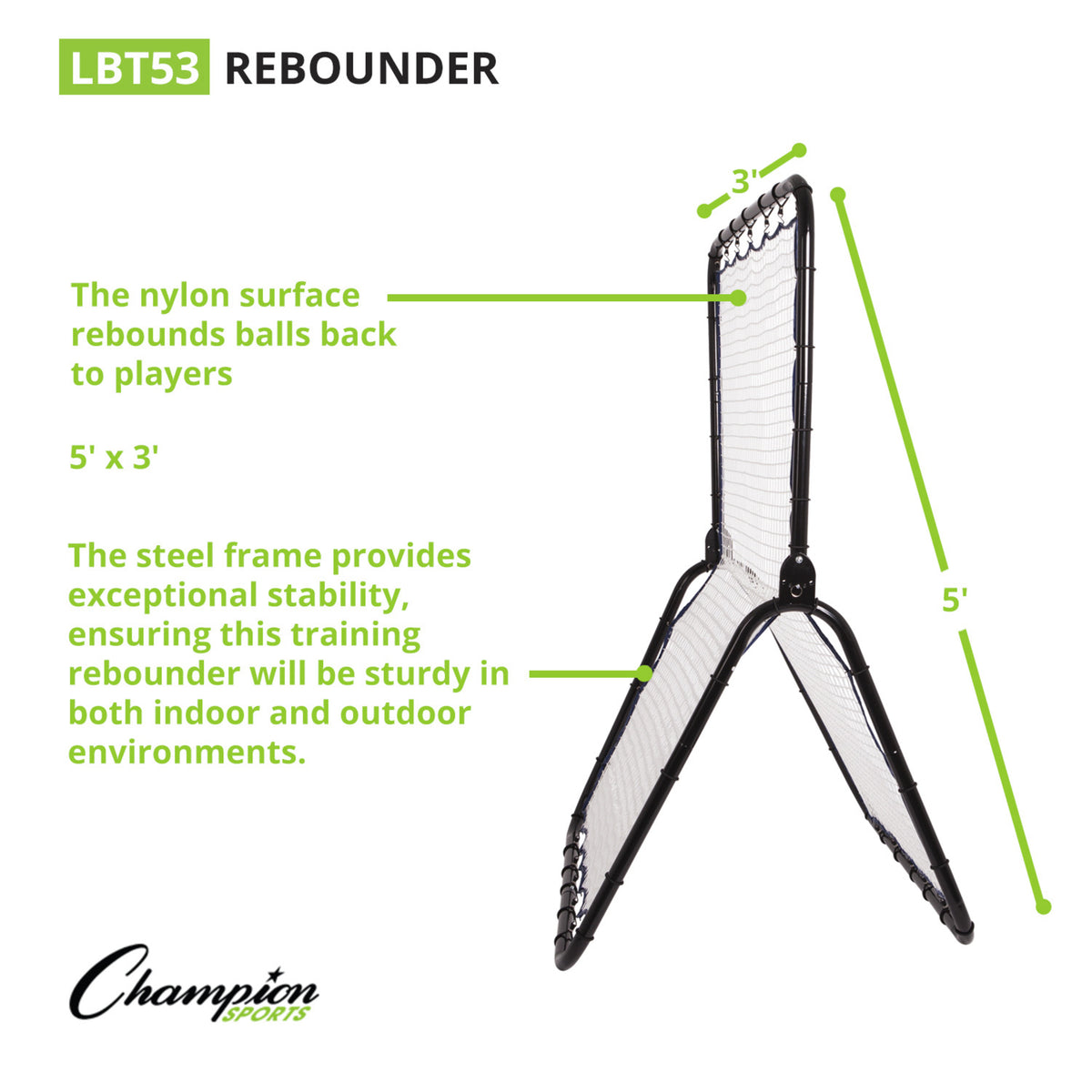 Champion Sports Multi-Sport Training Rebounder
