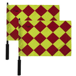 Champion Sports Linesman's Flag Set - Official Diamond