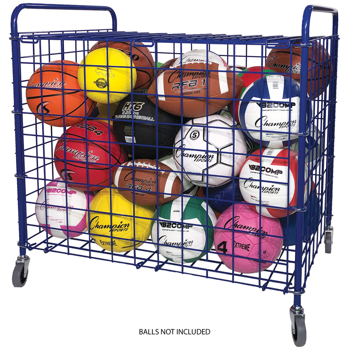Champion Sports Full-Size Lockable Ball Locker