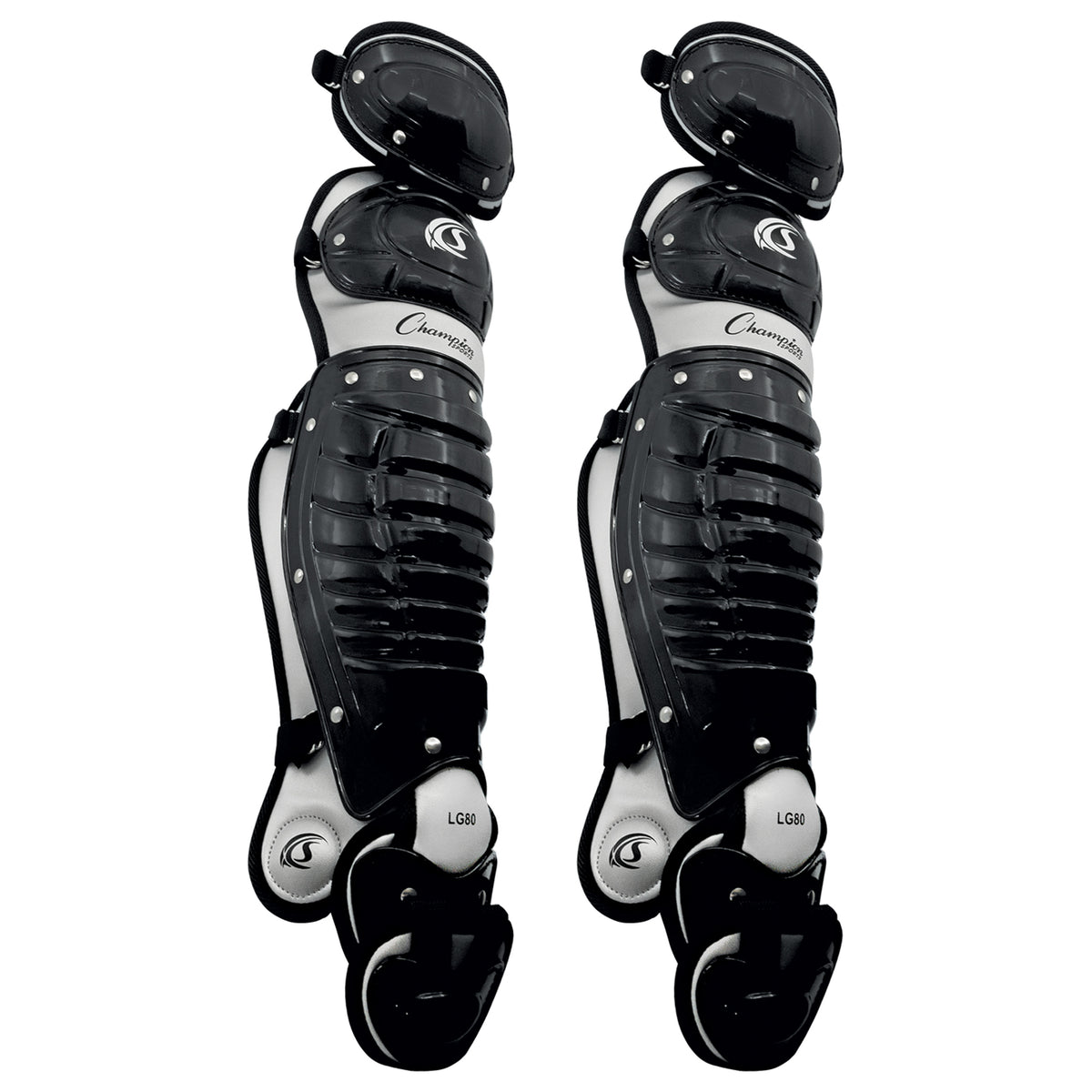 Champion Sports Adult Double Knee Baseball Shin Guards