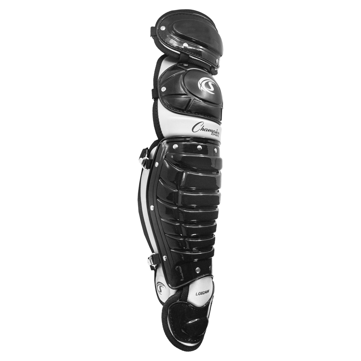 Champion Sports Pro Double Knee Baseball Shin Guards with Wings