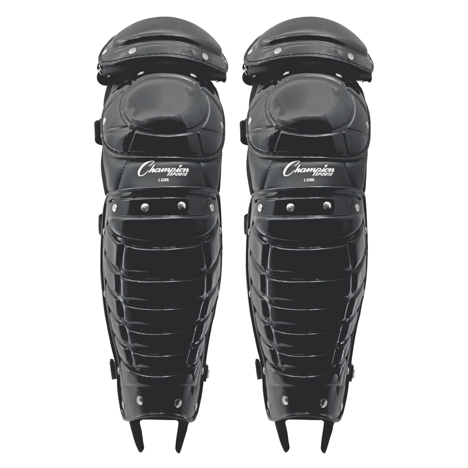 Champion Sports Double Knee Umpire Leg Guards with Wings