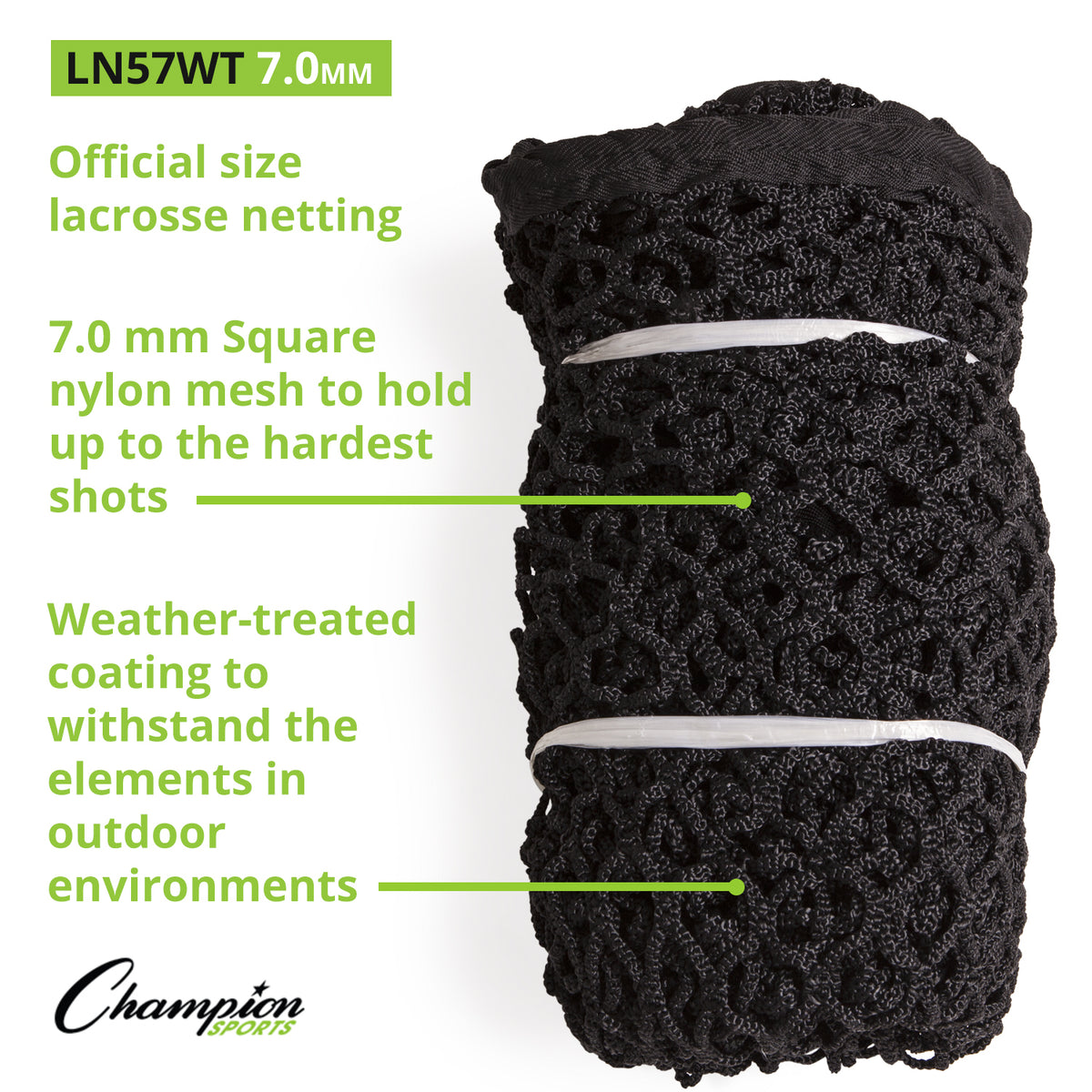 Champion Sports Lacrosse Net Pair