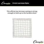 Champion Sports Lacrosse Net Pair