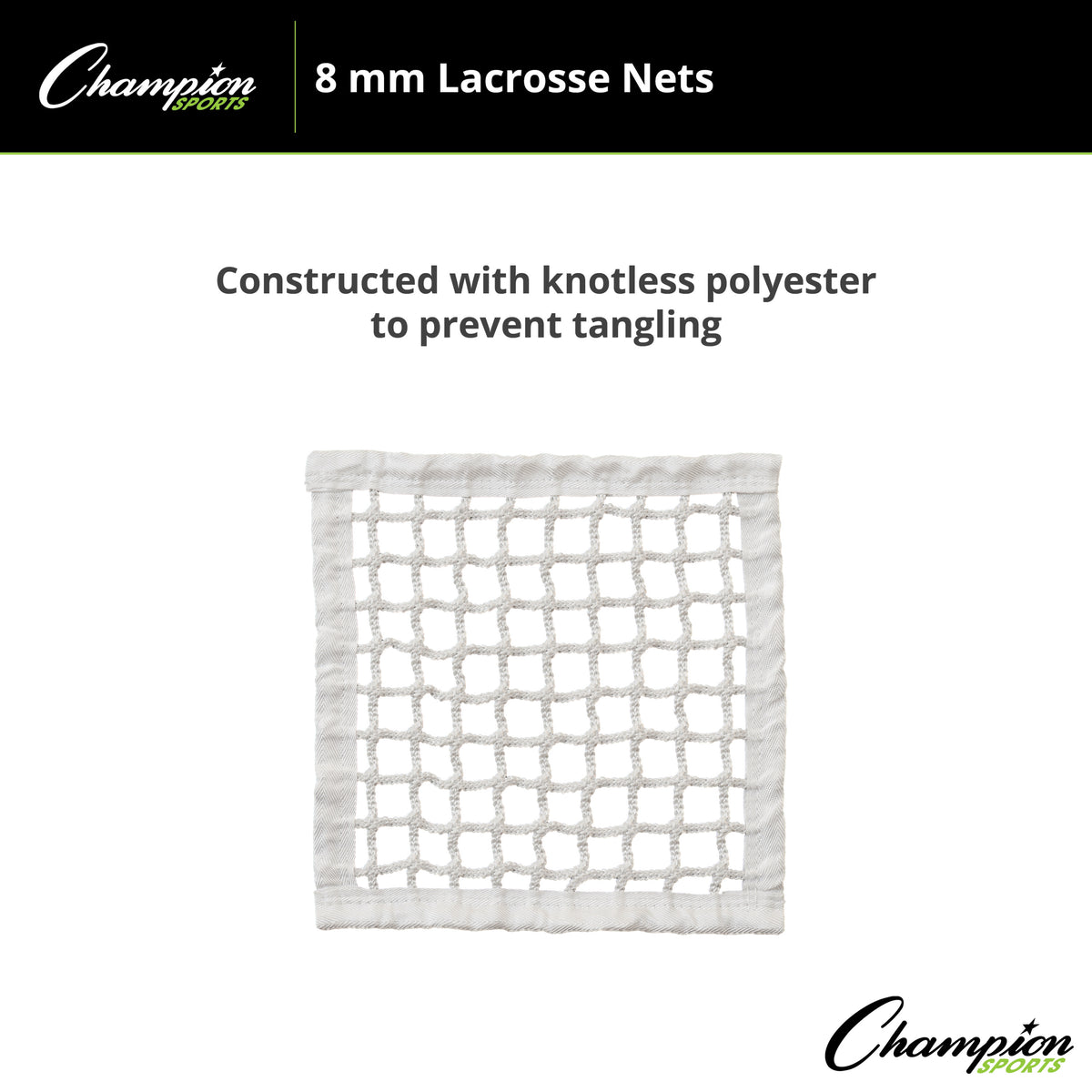 Champion Sports Lacrosse Net Pair