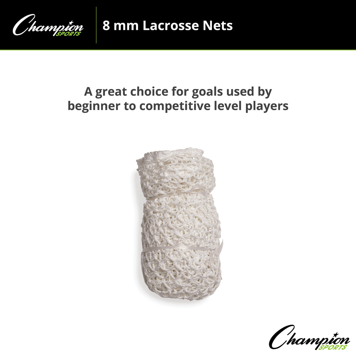 Champion Sports Lacrosse Net Pair