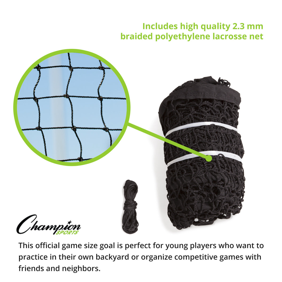 Champion Sports Backyard Lacrosse Goal and Net