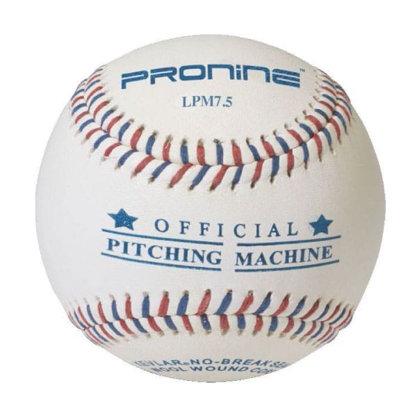 Pronine LPM7.5 Pitching Machine Ball 7.5" Leather