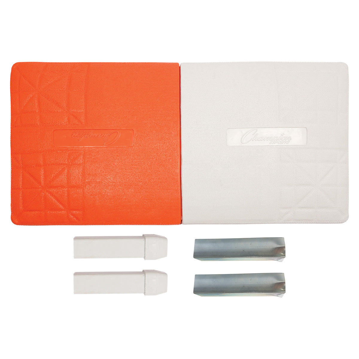 Champion Sports Pro Double First Base - Orange/White