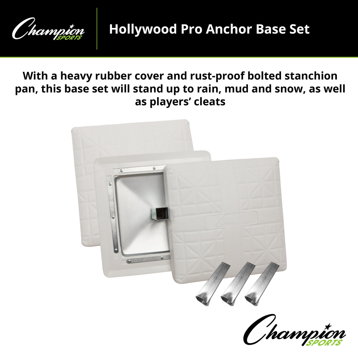 Champion Sports Hollywood Pro Anchor Base Set