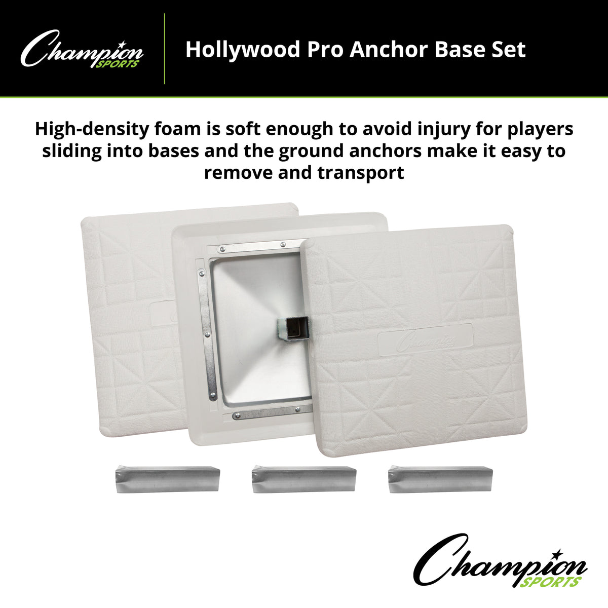 Champion Sports Hollywood Pro Anchor Base Set