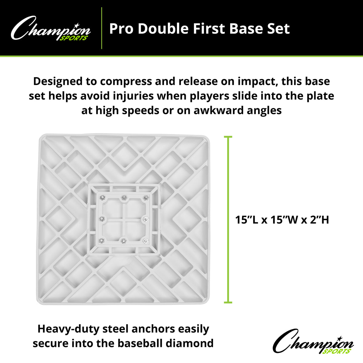 Champion Sports Hollywood Type Impact Base Set