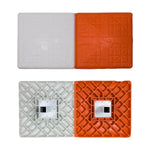 Champion Sports Hollywood Style Double First Base - Orange/White