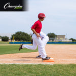 Champion Sports Hollywood Style Double First Base - Orange/White