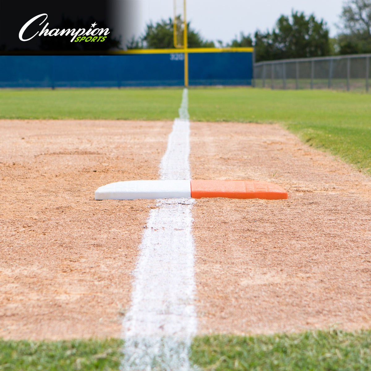 Champion Sports Hollywood Style Double First Base - Orange/White