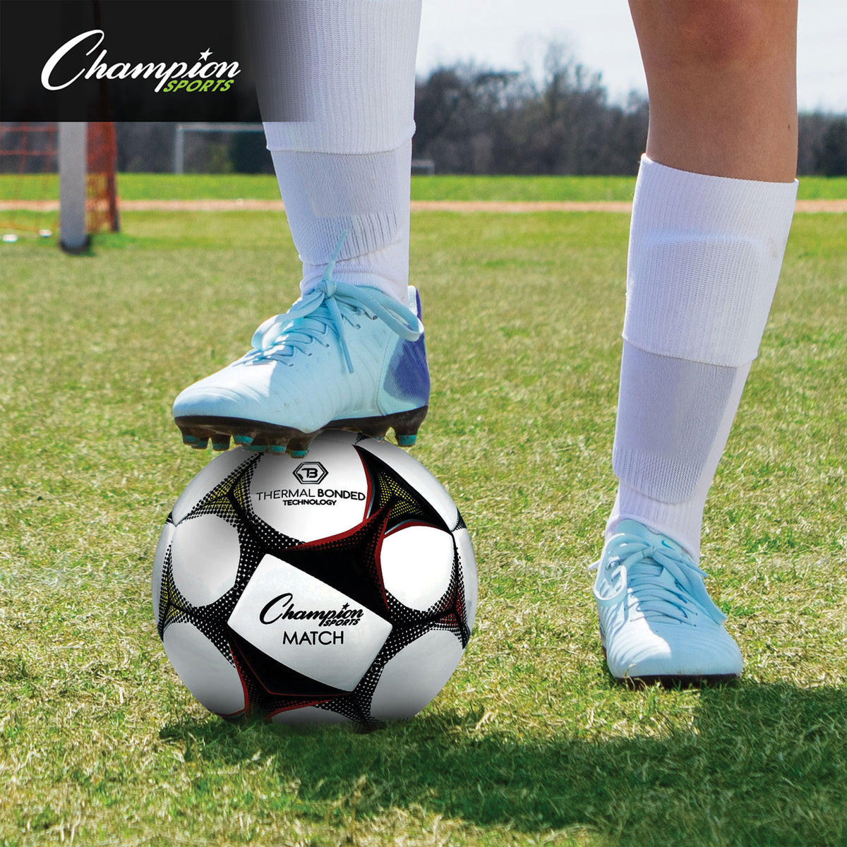 Champion Sports Thermal Bonded Soccer Ball, Size 5