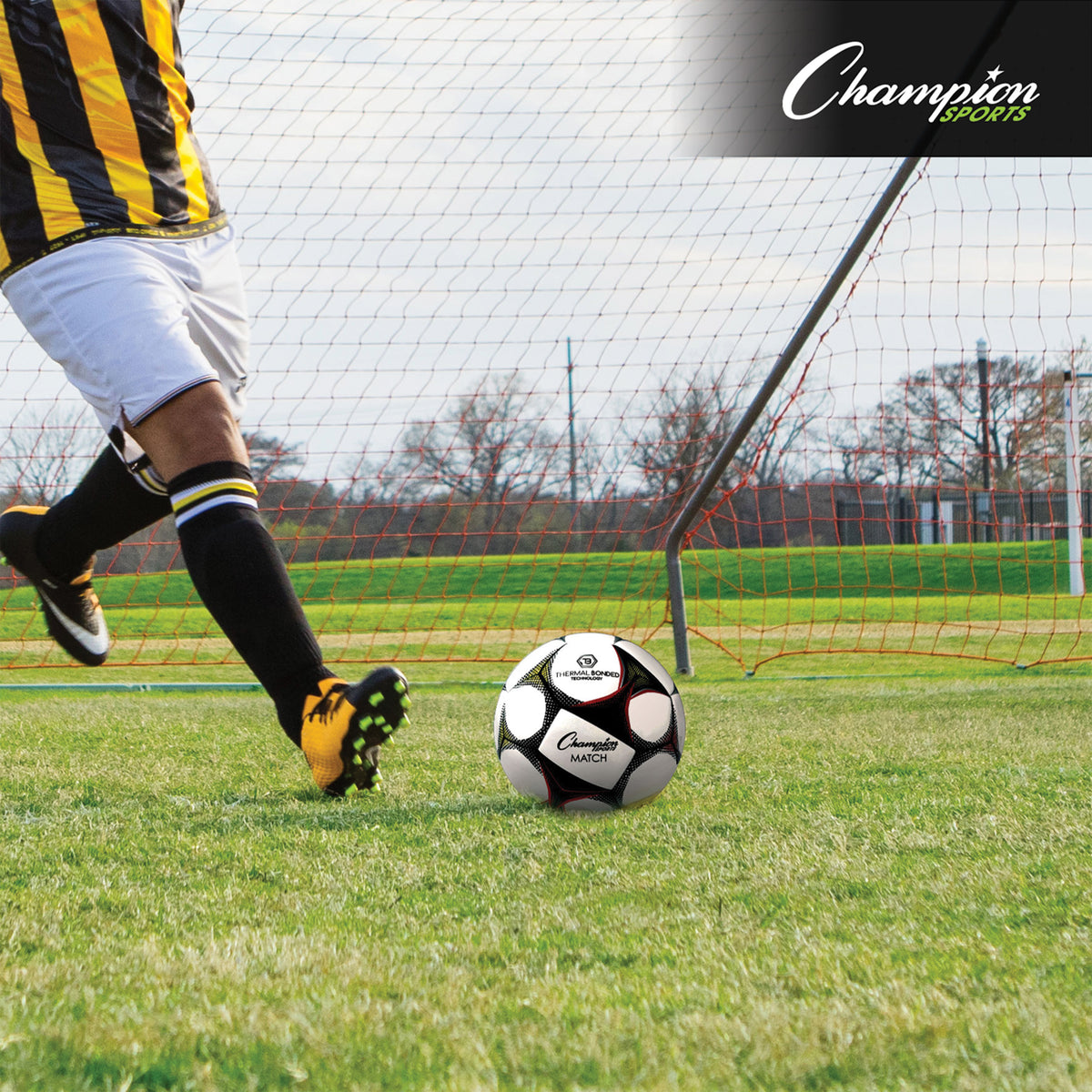 Champion Sports Thermal Bonded Soccer Ball, Size 5