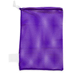 Champion Sports Mesh Equipment Bag - 18" x 12" - Purple