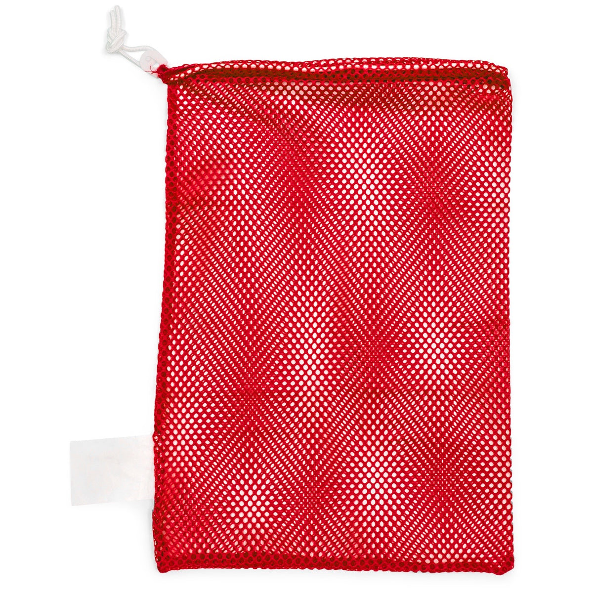 Champion Sports Mesh Equipment Bag - 18" x 12" - Red