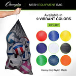 Champion Sports Mesh Equipment Bag 36" x 24"