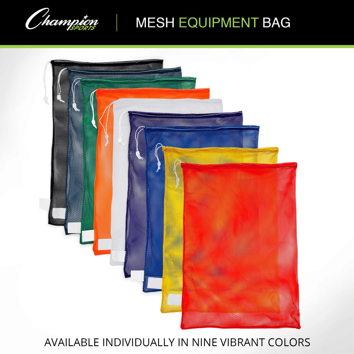 Champion Sports Mesh Equipment Bag 36" x 24"