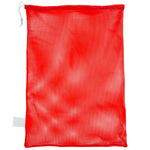Champion Sports Mesh Equipment Bag 36" x 24" - Red