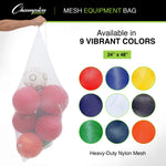 Champion Sports Mesh Equipment Bag 48" x 24"
