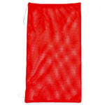 Champion Sports Mesh Equipment Bag 48" x 24" - Red