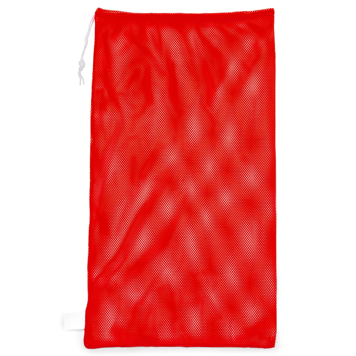 Champion Sports Mesh Equipment Bag 48" x 24" - Red