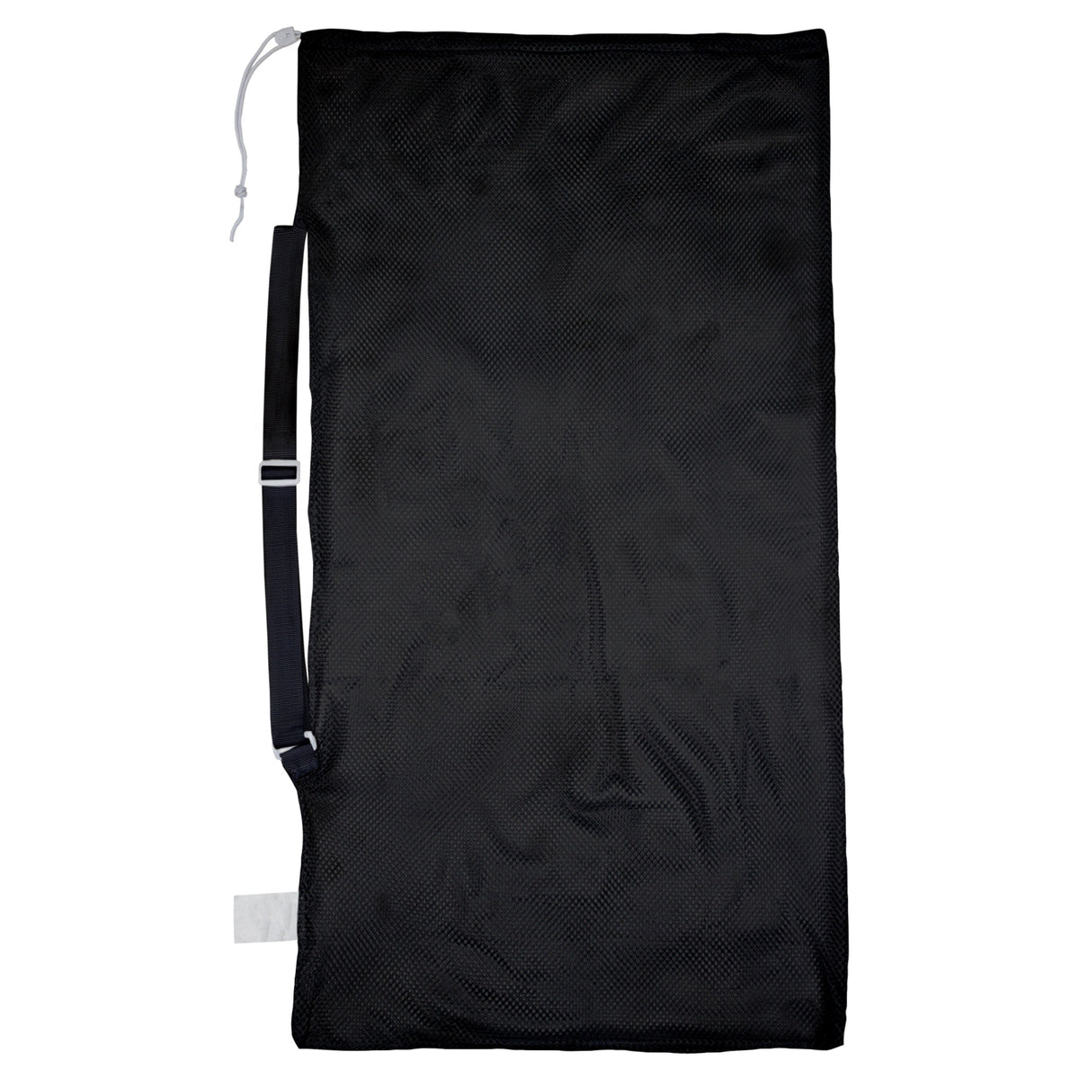 Champion Sports Mesh Equipment Bag with Shoulder Strap - Black