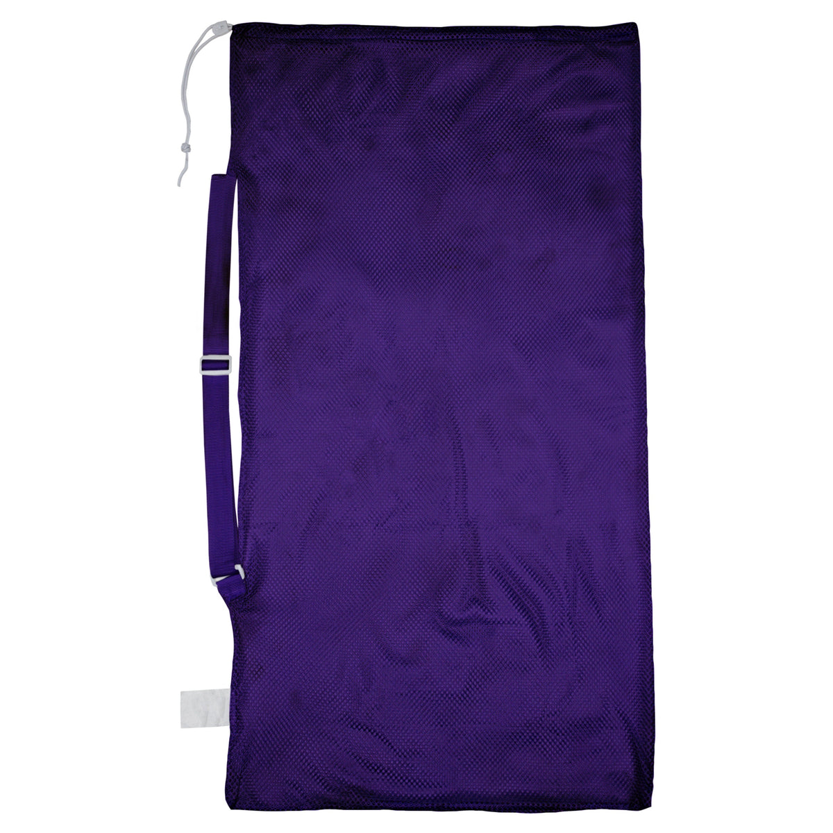 Champion Sports Mesh Equipment Bag with Shoulder Strap - Purple