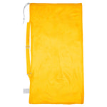 Champion Sports Mesh Equipment Bag with Shoulder Strap - Gold