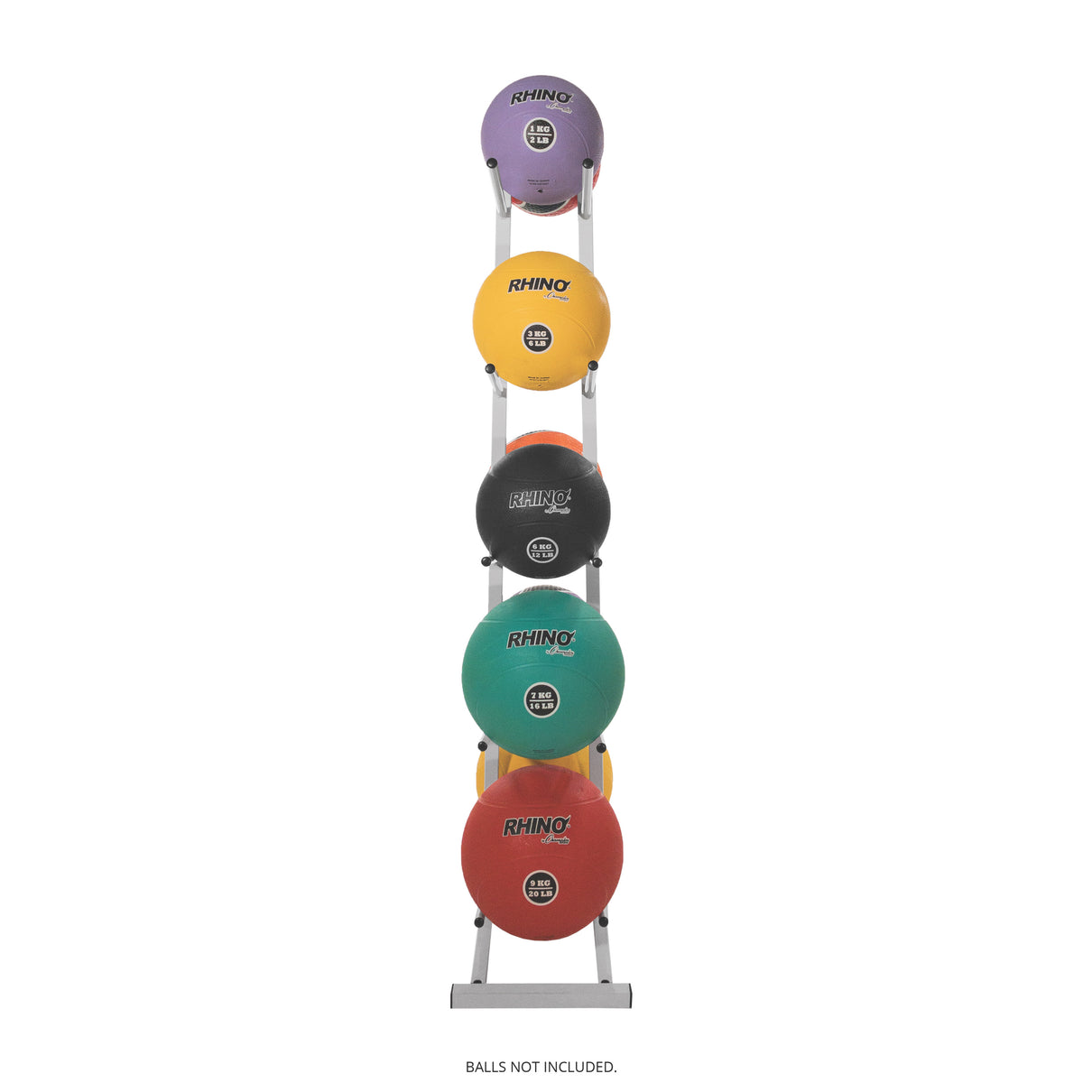 Champion Sports Double Medicine Ball Tree