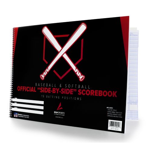 Athletic Connection Side By Side Baseball Scorebook-30 Games