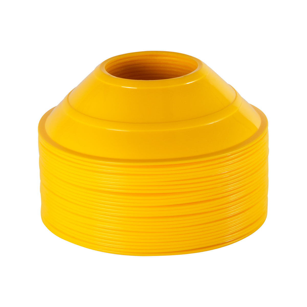 Champion Sports Mini Neon Field Cones - Set of 25 - Neon Yellow